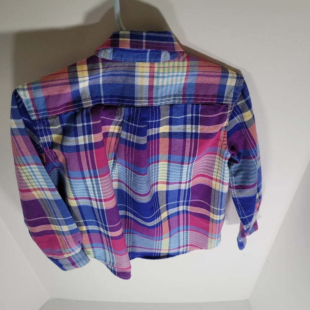 Ralph Lauren Blue and Purple Button Down Shirts